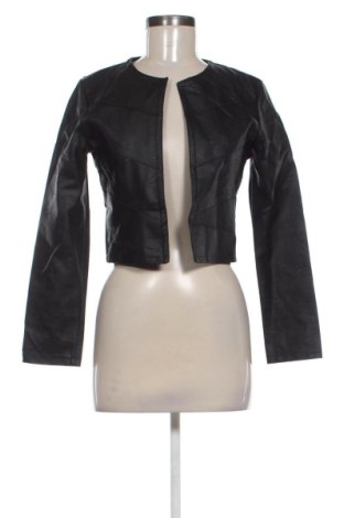 Γυναικείο δερμάτινο μπουφάν NEW COLLECTION, Μέγεθος M, Χρώμα Μαύρο, Τιμή 37,99 €