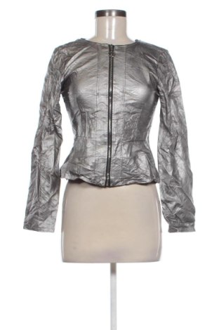 Női bőrdzseki NEW COLLECTION, Méret M, Szín Ezüstös, Ár 15 919 Ft