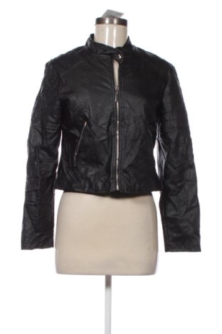 Γυναικείο δερμάτινο μπουφάν NEW COLLECTION, Μέγεθος M, Χρώμα Μαύρο, Τιμή 37,99 €