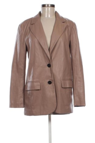 Дамско кожено яке Primark, Размер M, Цвят Кафяв, Цена 30,00 €