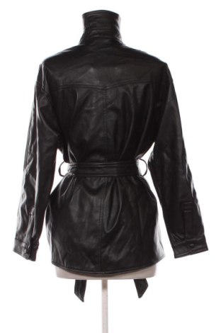 Dámska kožená bunda  Pull&Bear, Veľkosť S, Farba Čierna, Cena  29,73 €