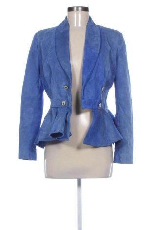 Damen Lederjacke Unbranded, Größe S, Farbe Blau, Preis € 49,68