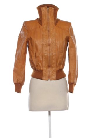 Дамско кожено яке Unbranded, Размер M, Цвят Кафяв, Цена 50,00 €