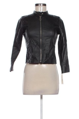 Geacă de piele pentru femei Unbranded, Mărime XS, Culoare Negru, Preț 183,99 Lei