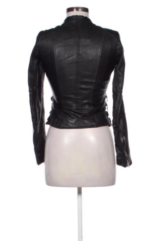 Dámska kožená bunda  Zara, Veľkosť M, Farba Čierna, Cena  46,00 €