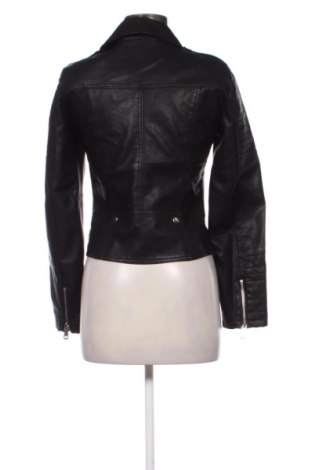 Damen Lederjacke Vero Moda, Größe M, Farbe Schwarz, Preis 27,99 €
