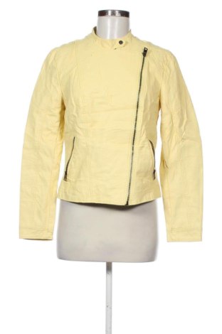 Damen Lederjacke Vero Moda, Größe L, Farbe Gelb, Preis € 27,99