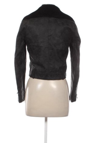 Geacă de piele pentru femei Zara, Mărime S, Culoare Negru, Preț 129,99 Lei
