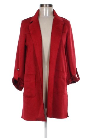 Damenmantel Bershka, Größe XS, Farbe Rot, Preis € 29,73
