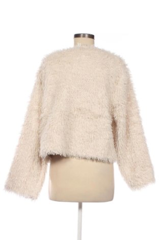 Damski płaszcz H&M, Rozmiar L, Kolor ecru, Cena 236,99 zł