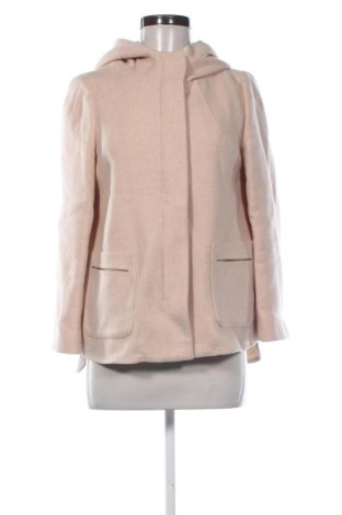 Дамско палто Zara, Размер M, Цвят Екрю, Цена 28,18 €, #136447236