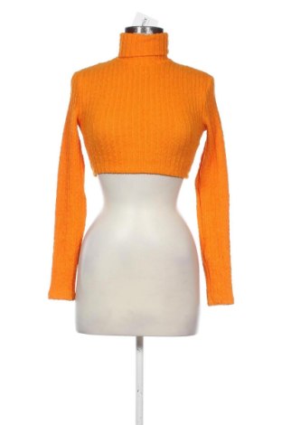 Damski golf Bershka, Rozmiar XS, Kolor Pomarańczowy, Cena 51,99 zł
