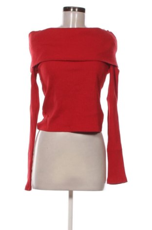 Damen Rollkragen House, Größe L, Farbe Rot, Preis 10,00 €, #136443033