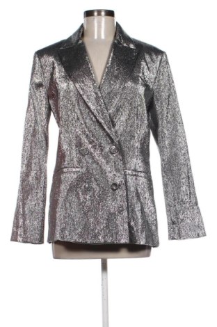 Γυναικείο σακάκι H&M, Μέγεθος XS, Χρώμα Ασημί, Τιμή 25,00 €