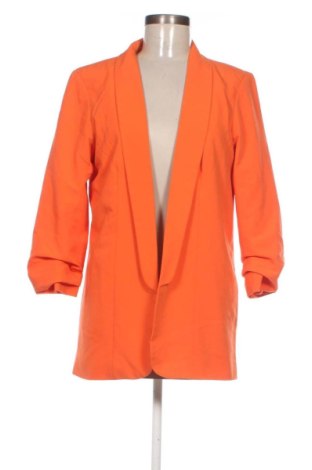 Damen Blazer Pieces, Größe L, Farbe Orange, Preis 27,99 €