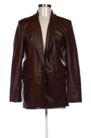 Sacou de femei Pull&Bear, Mărime L, Culoare Maro, Preț 151,99 Lei