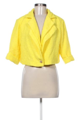 Damski żakiet SHEIN, Rozmiar XL, Kolor Żółty, Cena 86,99 zł, #136487728