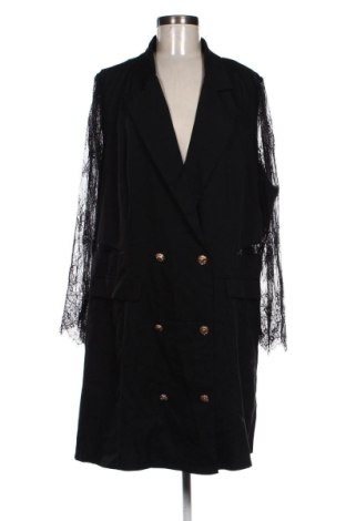 Sacou de femei SHEIN, Mărime 4XL, Culoare Negru, Preț 151,99 Lei