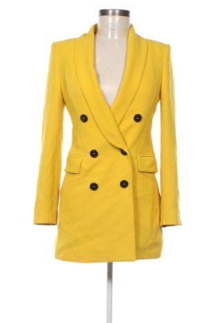 Damen Blazer Zara, Größe XS, Farbe Gelb, Preis 31,99 €