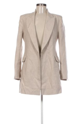 Дамско сако Zara, Размер M, Цвят Бежов, Цена 25,05 €