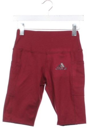 Γυναικείο αθλητικό παντελόνι Adidas, Μέγεθος XXS, Χρώμα Κόκκινο, Τιμή 25,99 €