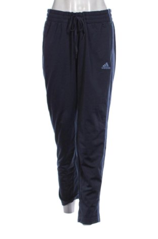 Дамско спортно долнище Adidas, Размер L, Цвят Син, Цена 21,00 €