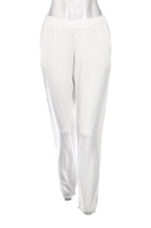 Дамско спортно долнище Pull&Bear, Размер S, Цвят Бял, Цена 18,40 €