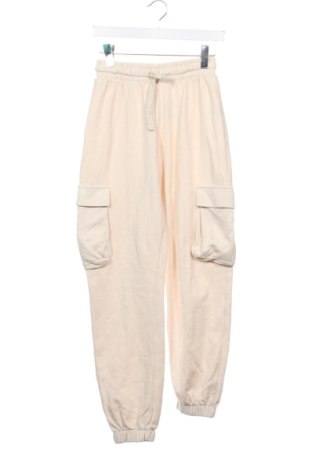 Pantaloni trening de femei Zara, Mărime XS, Culoare Bej, Preț 63,99 Lei, #136384654
