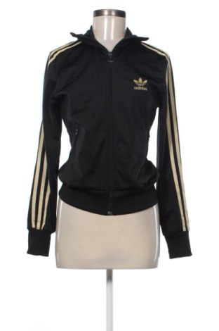 Дамско спортно горнище Adidas, Размер M, Цвят Черен, Цена 25,05 €