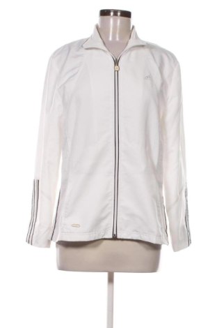 Дамско спортно горнище Adidas, Размер L, Цвят Бял, Цена 25,00 €