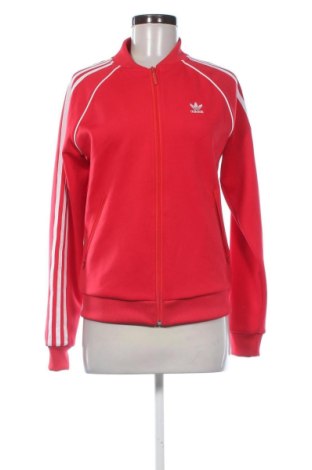 Дамско спортно горнище Adidas, Размер S, Цвят Червен, Цена 24,44 €