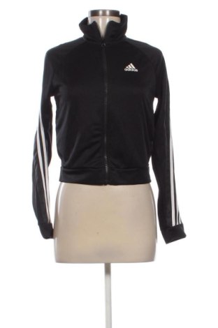 Дамско спортно горнище Adidas, Размер XS, Цвят Черен, Цена 20,00 €