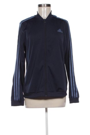 Дамско спортно горнище Adidas, Размер L, Цвят Син, Цена 25,00 €