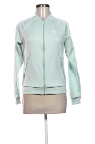 Дамско спортно горнище Adidas Originals, Размер XXS, Цвят Зелен, Цена 28,32 €