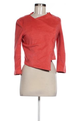 Geacă de femei Bershka, Mărime M, Culoare Portocaliu, Preț 130,33 Lei