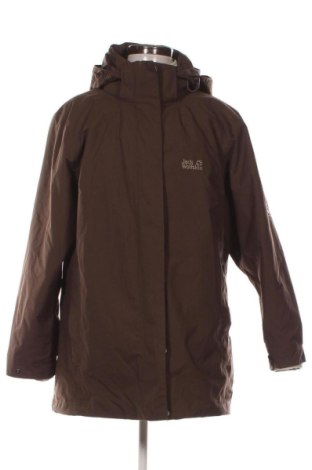 Damenjacke Jack Wolfskin, Größe XXL, Farbe Braun, Preis € 45,46
