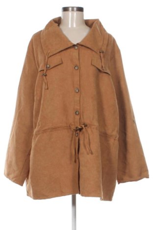 Γυναικείο μπουφάν Unbranded, Μέγεθος XXL, Χρώμα Καφέ, Τιμή 29,99 €