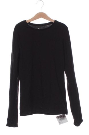 Dziecięca bluzka H&M, Rozmiar 12-13y/ 158-164 cm, Kolor Czarny, Cena 32,15 zł