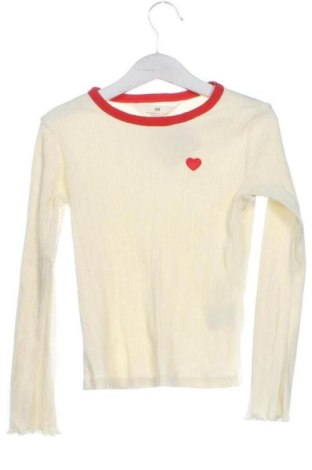 Kinder Shirt H&M, Größe 6-7y/ 122-128 cm, Farbe Gelb, Preis 3,99 €
