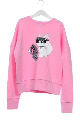 Kinder Shirt Karl Lagerfeld, Größe 11-12y/ 152-158 cm, Farbe Rosa, Preis 28,00 €