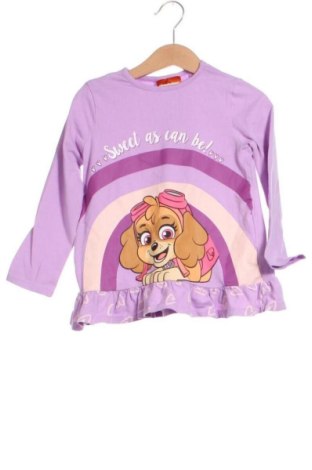 Dětská halenka  Nickelodeon, Velikost 2-3y/ 98-104 cm, Barva Fialová, Cena  53,00 Kč