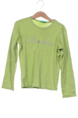 Dziecięca bluzka United Colors Of Benetton, Rozmiar 5-6y/ 116-122 cm, Kolor Zielony, Cena 75,02 zł