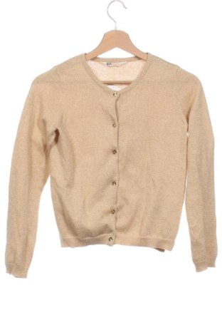 Pulover cu nasturi pentru copii H&M, Mărime 8-9y/ 134-140 cm, Culoare Auriu, Preț 46,92 Lei