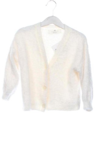 Kinder Strickjacke H&M, Größe 2-3y/ 98-104 cm, Farbe Weiß, Preis 8,63 €