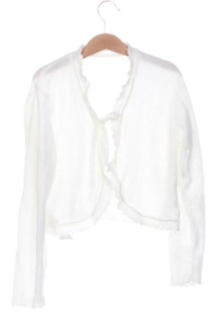 Kinder Strickjacke Unbranded, Größe 11-12y/ 152-158 cm, Farbe Weiß, Preis 7,99 €