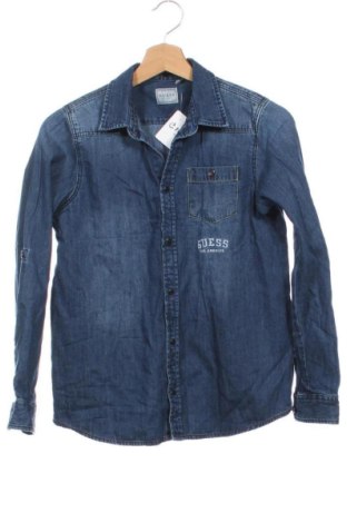 Kinderhemd Guess, Größe 11-12y/ 152-158 cm, Farbe Blau, Preis 19,99 €