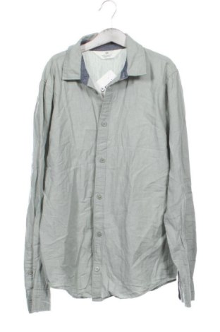 Kinderhemd H&M, Größe 11-12y/ 152-158 cm, Farbe Grün, Preis 7,99 €