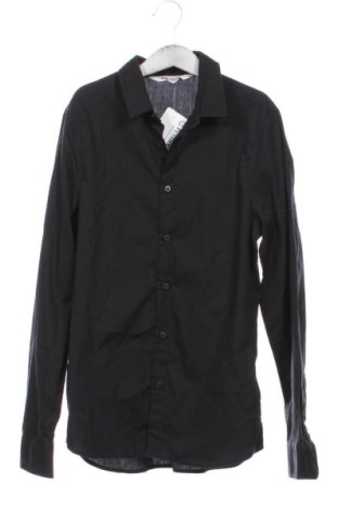 Παιδικό πουκάμισο H&M, Μέγεθος 11-12y/ 152-158 εκ., Χρώμα Μαύρο, Τιμή 6,00 €