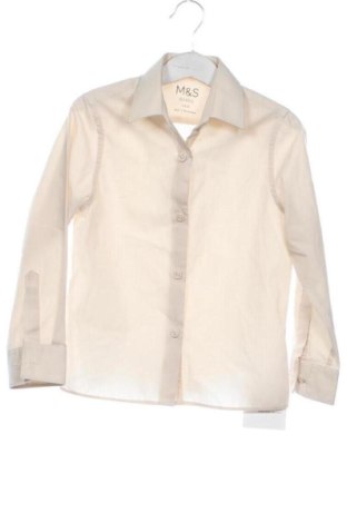 Kinderhemd Marks & Spencer, Größe 5-6y/ 116-122 cm, Farbe Beige, Preis € 7,10