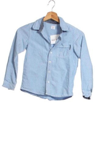 Kinderhemd Polarn O. Pyret, Größe 6-7y/ 122-128 cm, Farbe Blau, Preis € 14,00